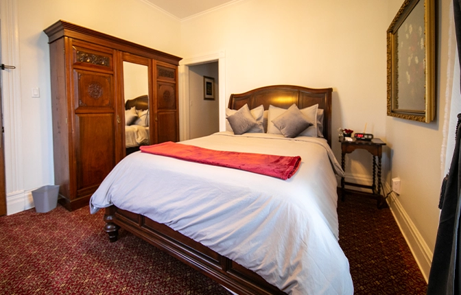 This picture is of Room 5 at the Inn
