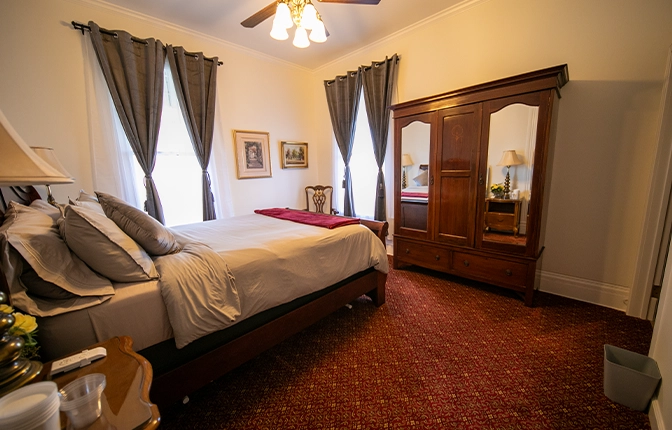 This picture is of Room 6 at the Inn