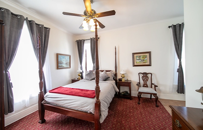 This picture is of Room 8 at the Inn